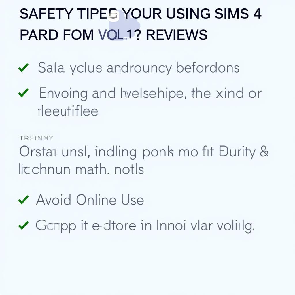 Sims 4 Trainer Safe Usage Tips