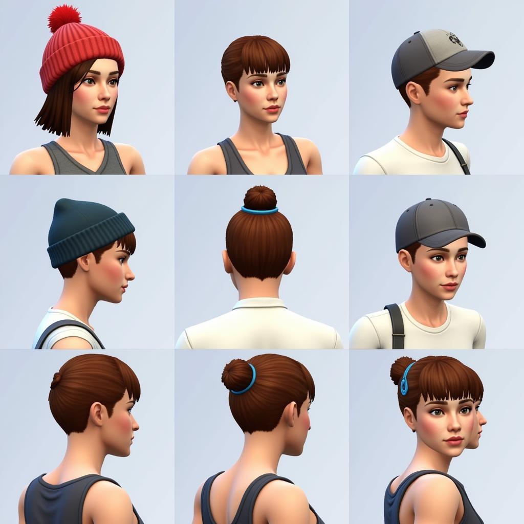 Sims 4 Wolf Cut Accessories