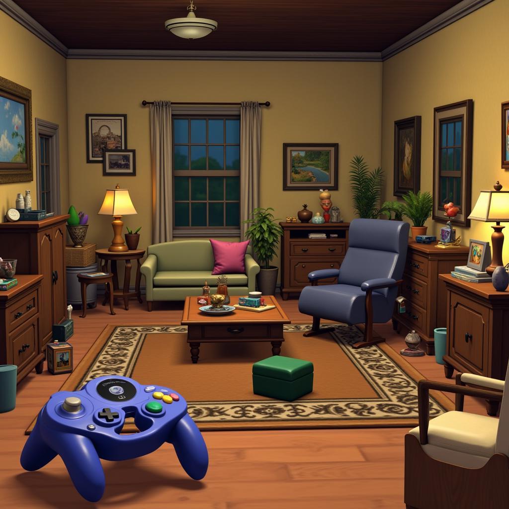 Sims Bustin' Out Unlock Objects Cheat GameCube