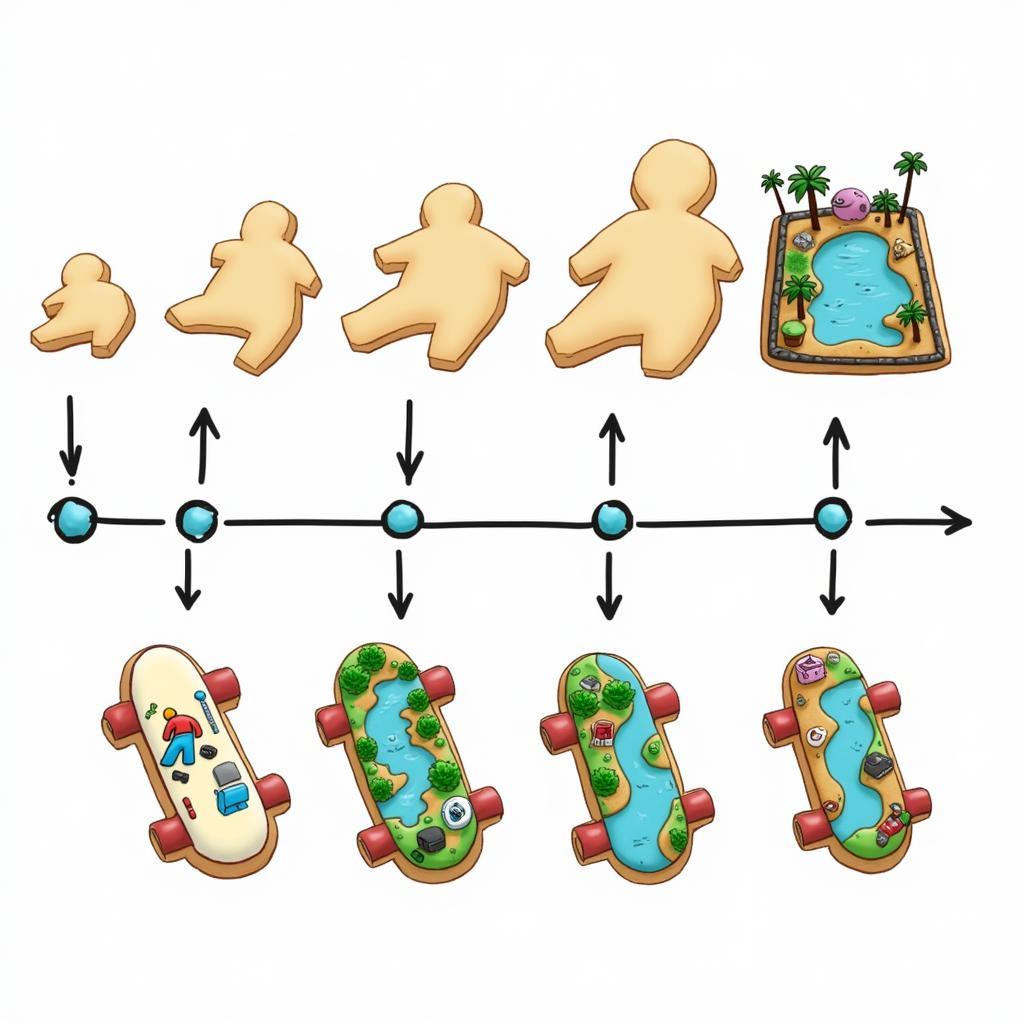 Skateboard Cookie History Timeline