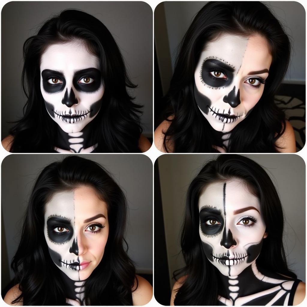 Skeleton Witch Makeup Ideas