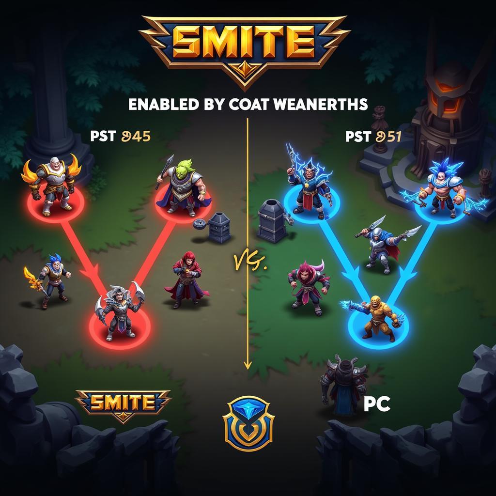 Smite Cross-Platform Play Between PS4 and PC