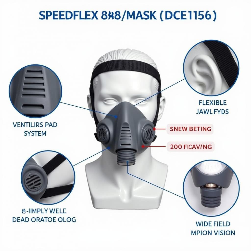 Speedflex 808 Facemask Design Features