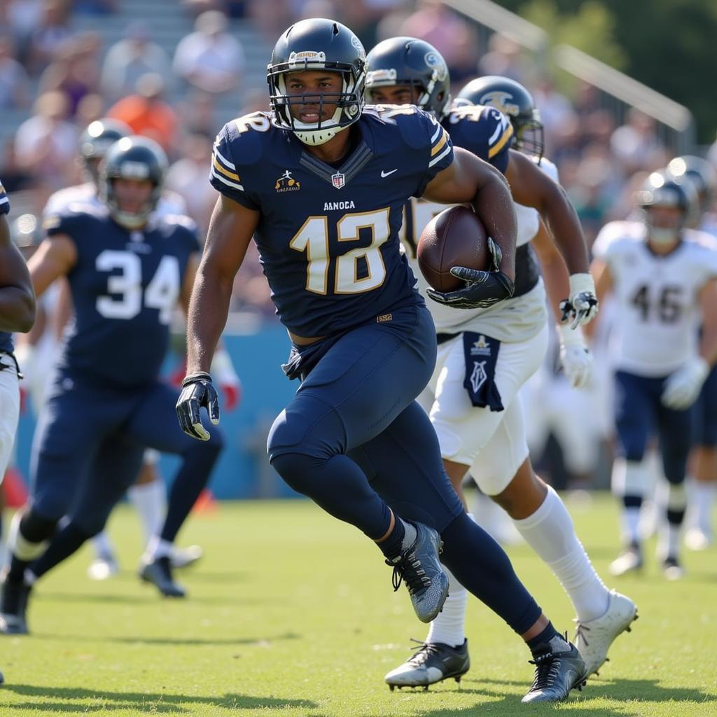 Yamal wearing the Speedflex WR face mask during a game