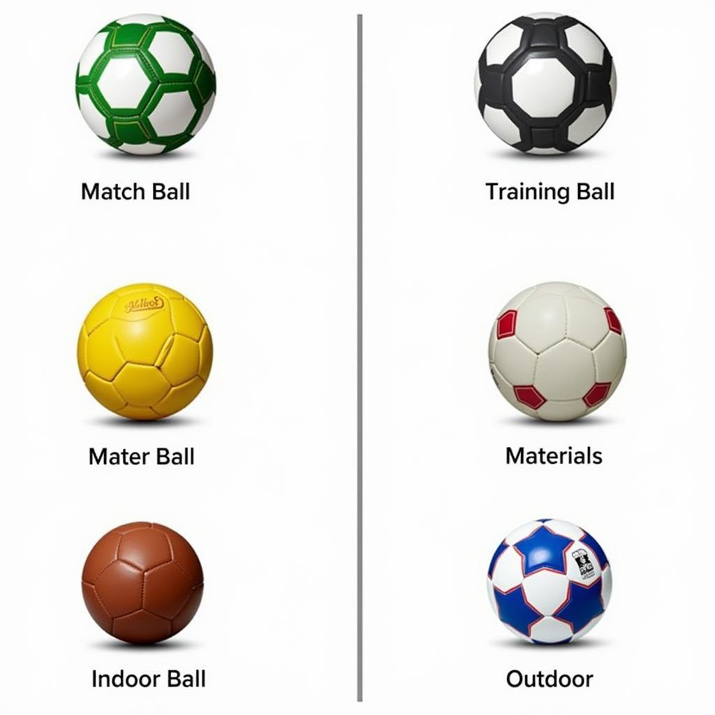 Different Types of Standard Size Footballs