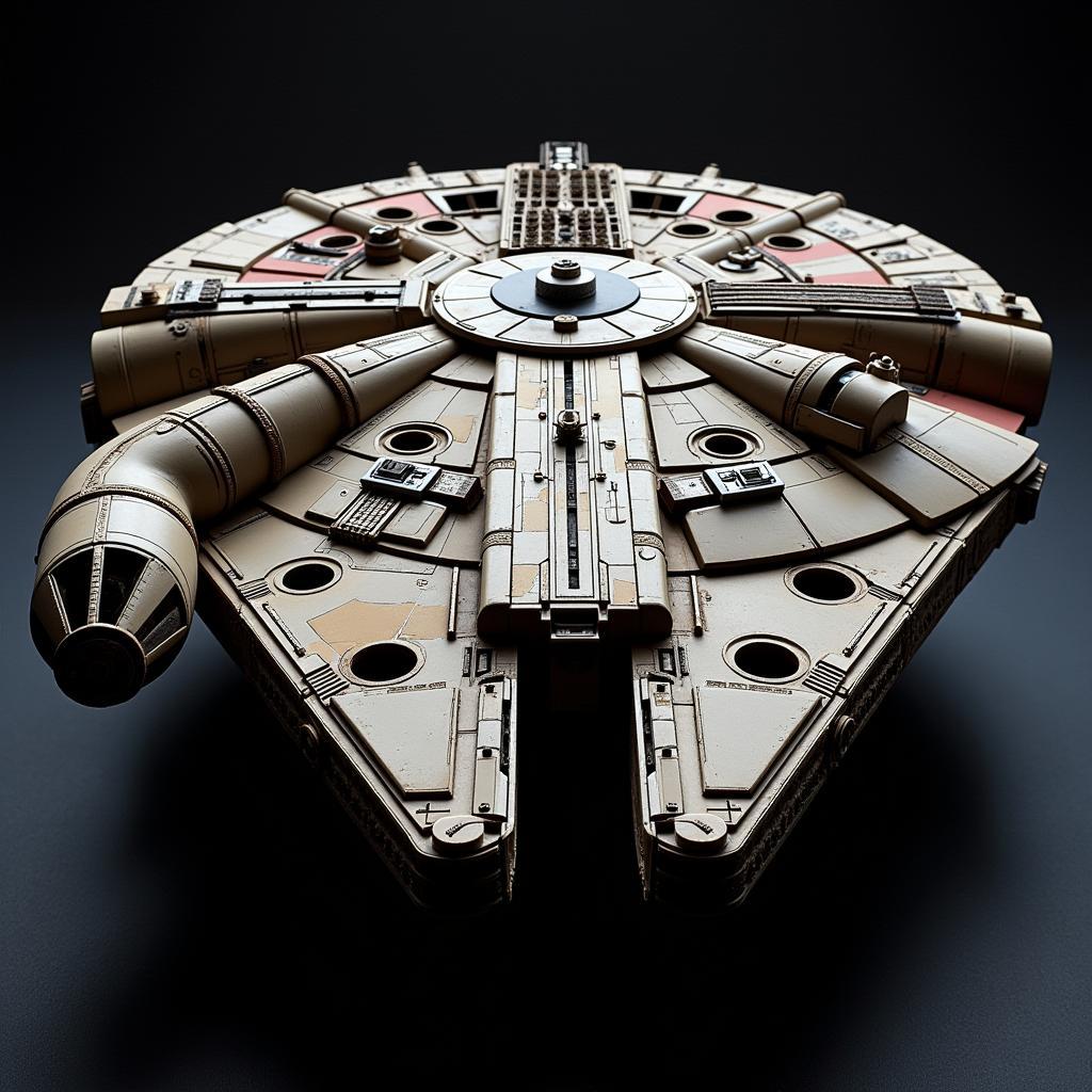 Detailed Millennium Falcon Star Wars Wallpaper