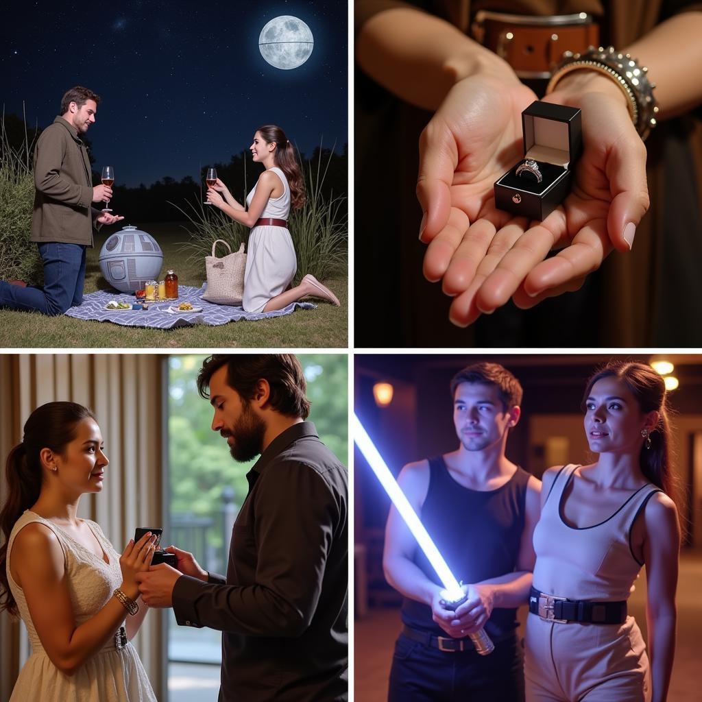 Creative Star Wars Ring Box Proposal Ideas