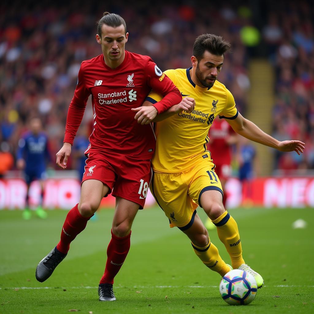 Stefan Bajcetic in Action for Liverpool FC