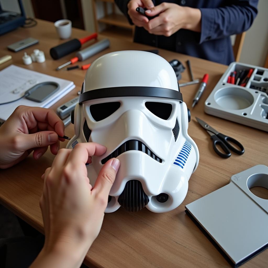 Assembling a Stormtrooper Armor Kit