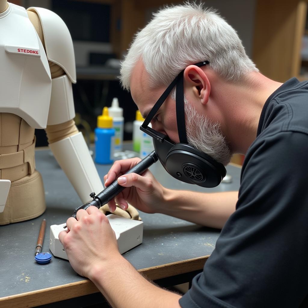 Painting a Stormtrooper Armor Kit