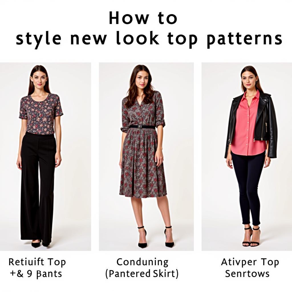 Styling New Look Top Patterns: Balancing Prints with Solid Colors