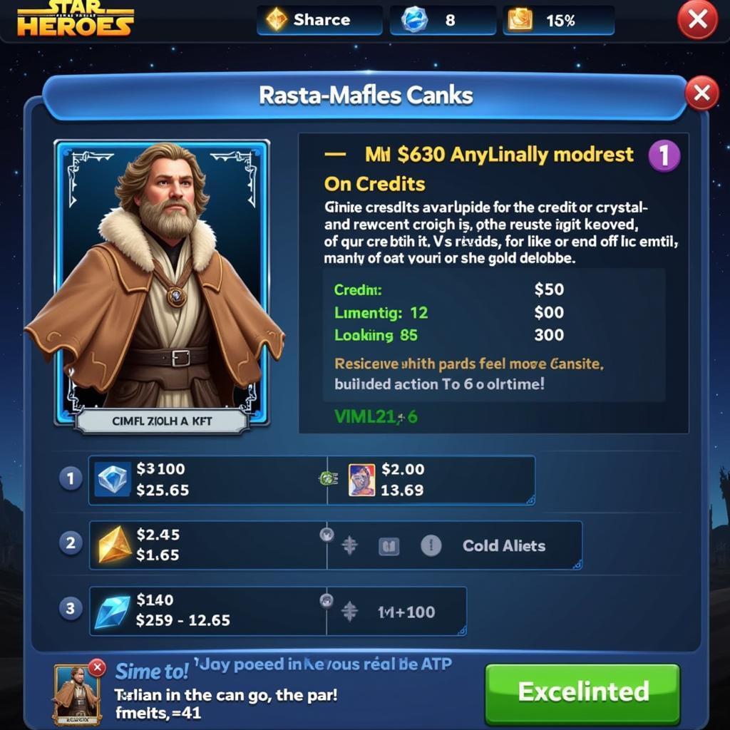 SWGOH Mod APK Unlimited Resources