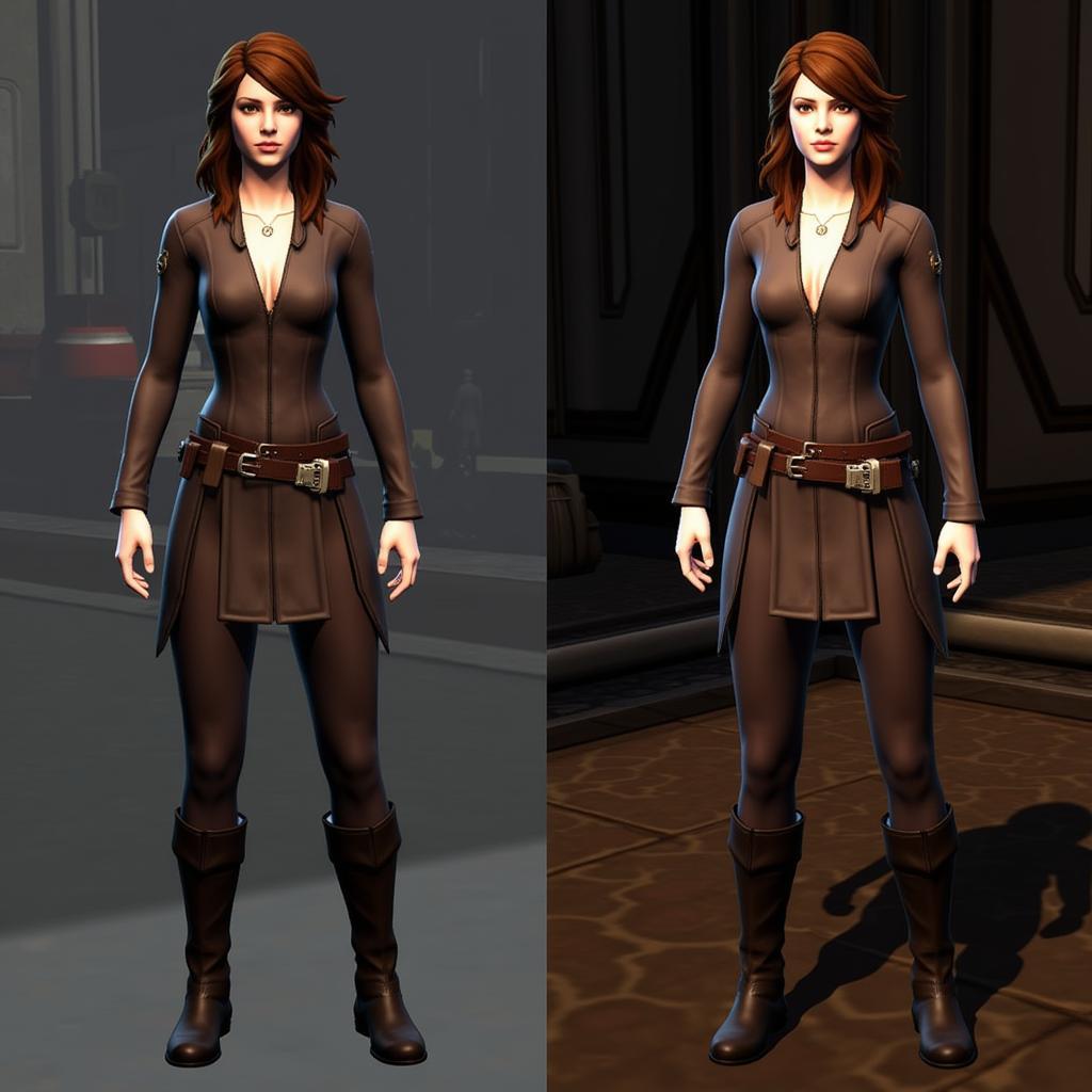 SWTOR ReShade Character Comparison