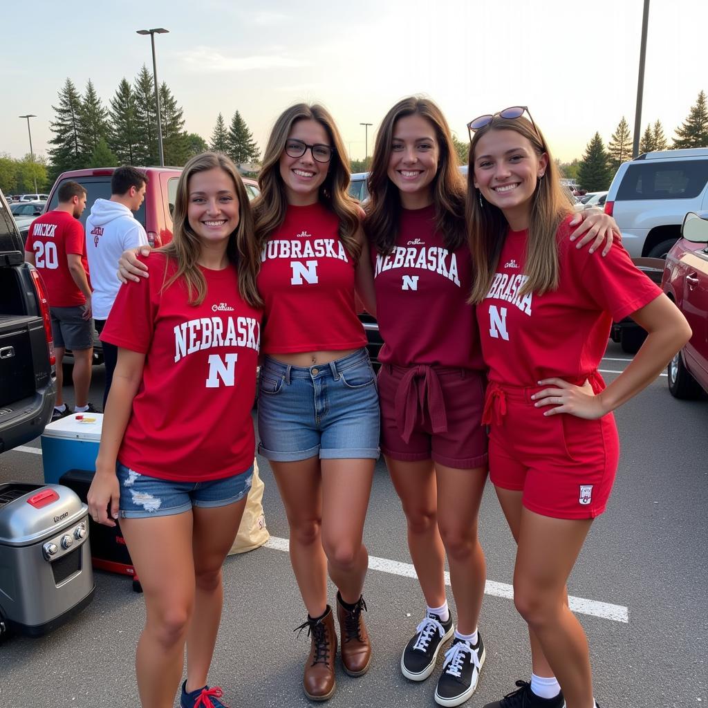 Tailgate Fashion in Nebraska