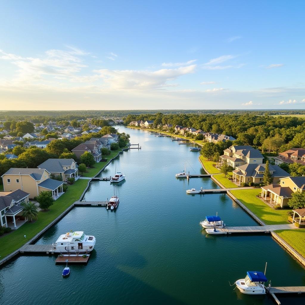 The Moorings Wichita Waterfront View