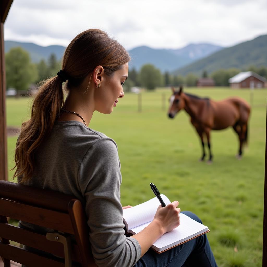 Choosing a name for your horse ranch