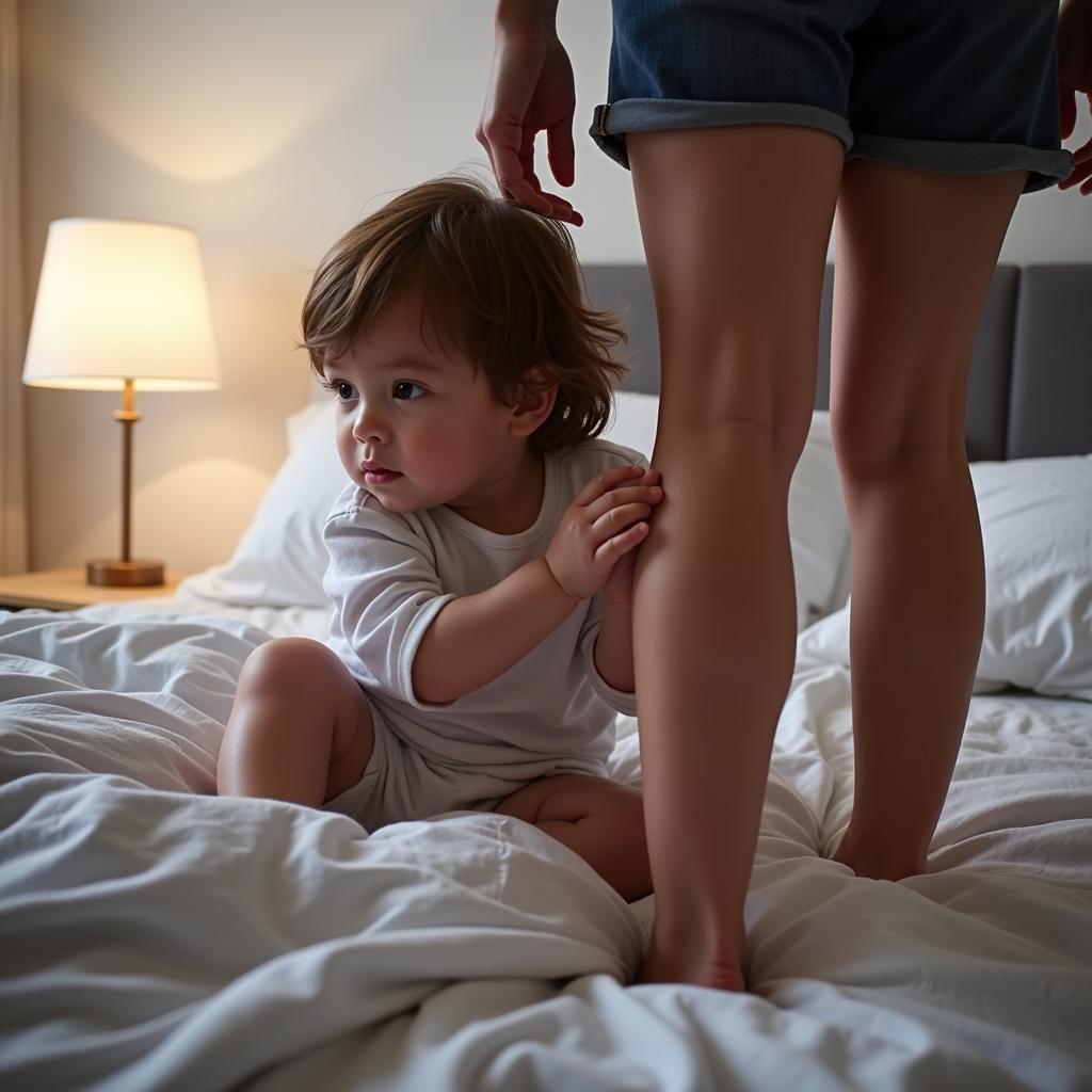 Toddler Resisting Bedtime Due to Separation Anxiety