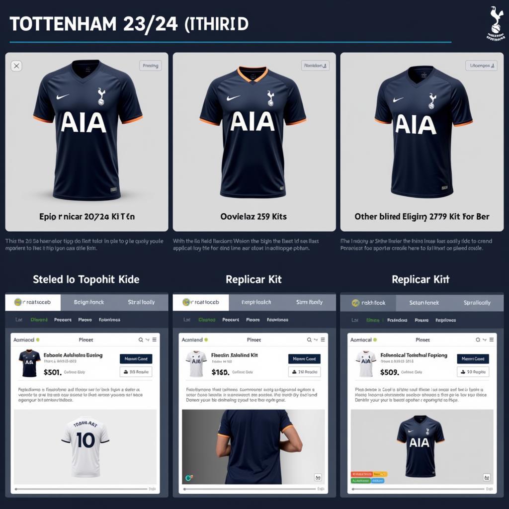 Tottenham 23/24 Third Kit Where to Buy