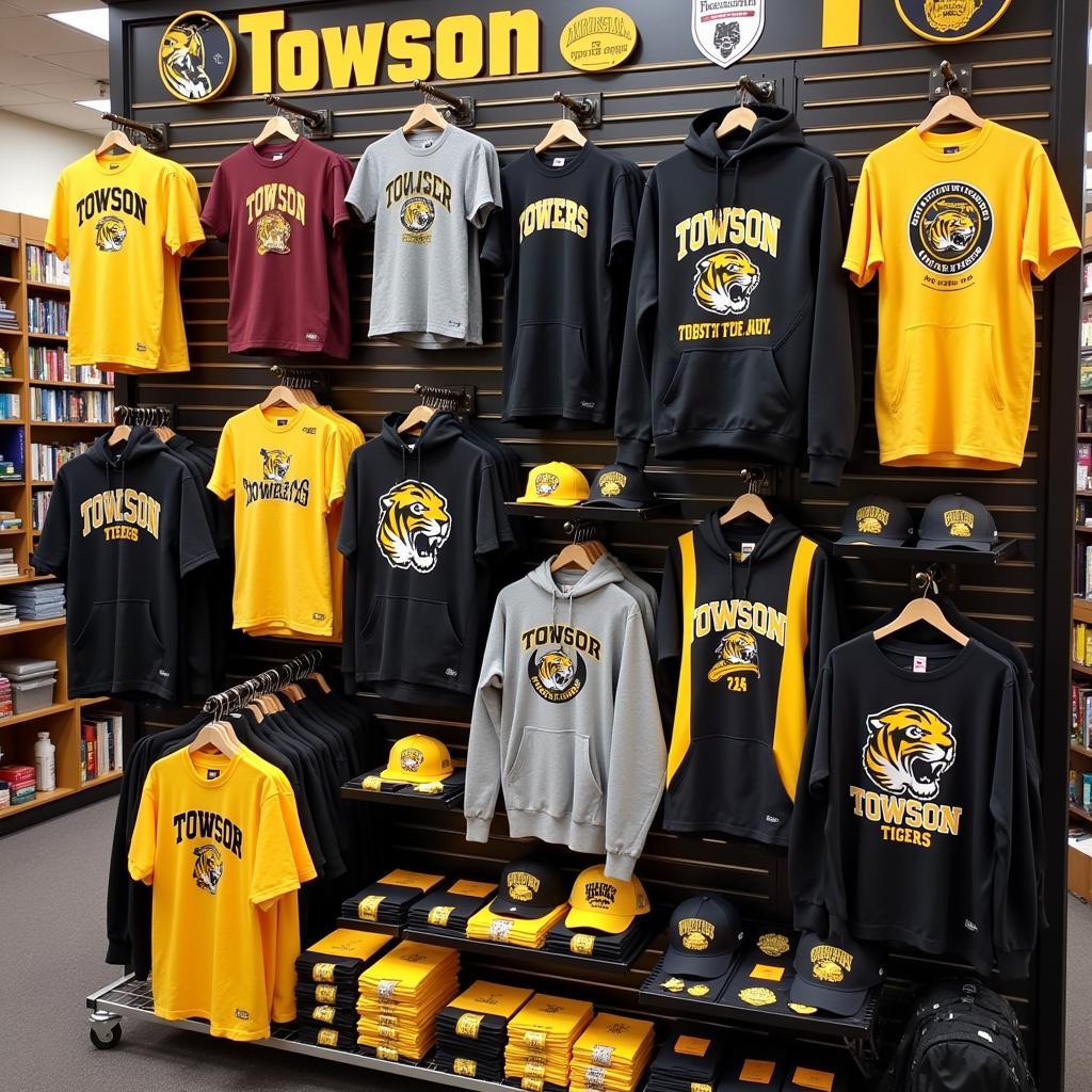 Towson Tigers Apparel at the Bookstore