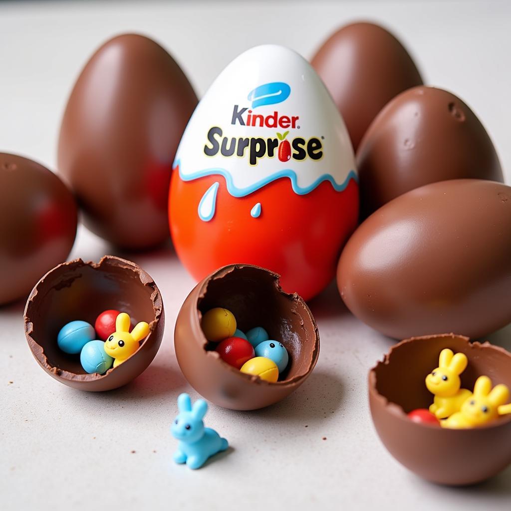 Kinder Surprise Chocolate Eggs with Toys Inside