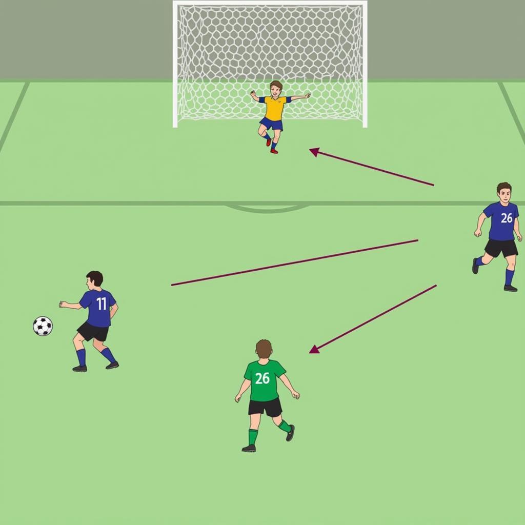 Transition from Defense to Attack in 5v5 Soccer