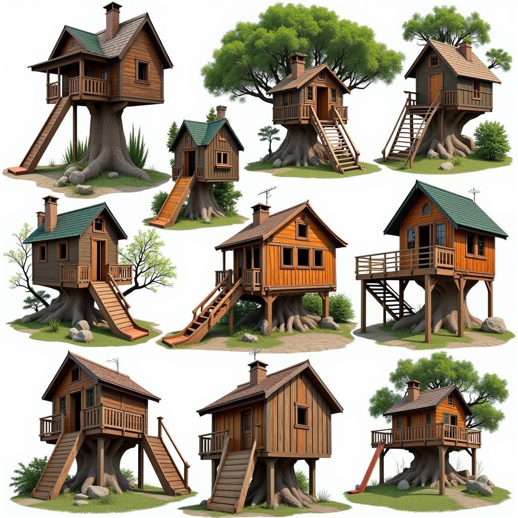 Treehouse Slide Design Inspiration