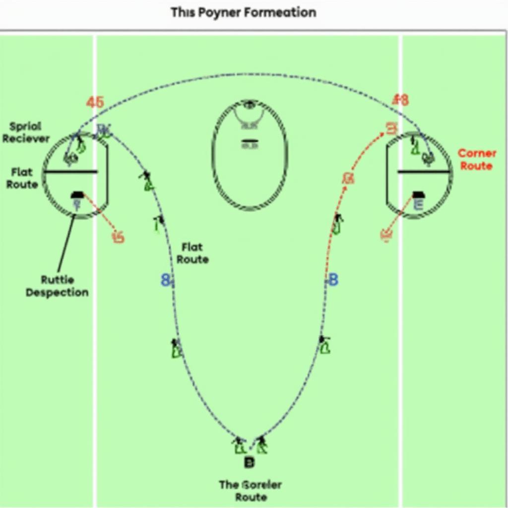 Trips Formation Pass Plays Diagram