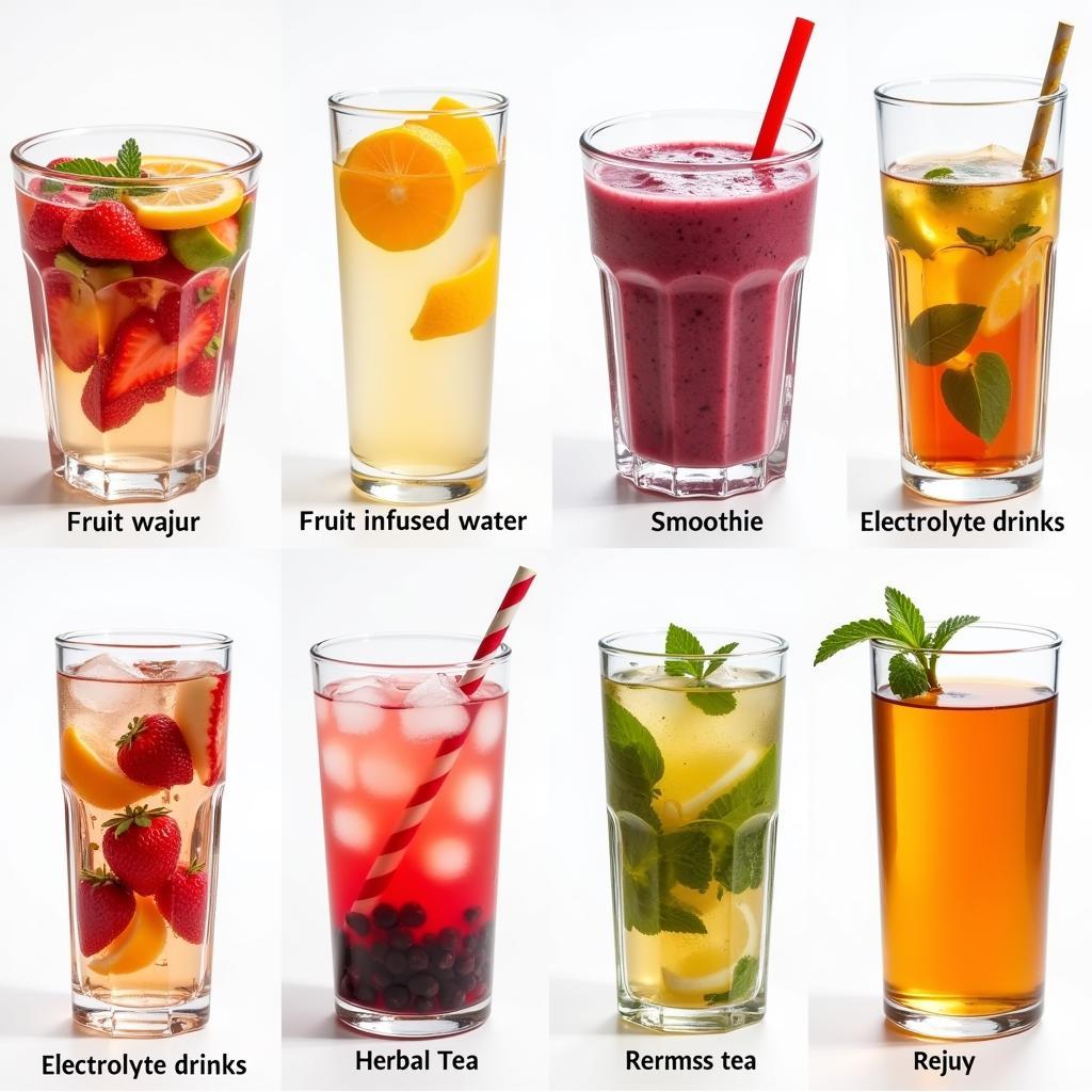 Variety of Rejuv Drinks