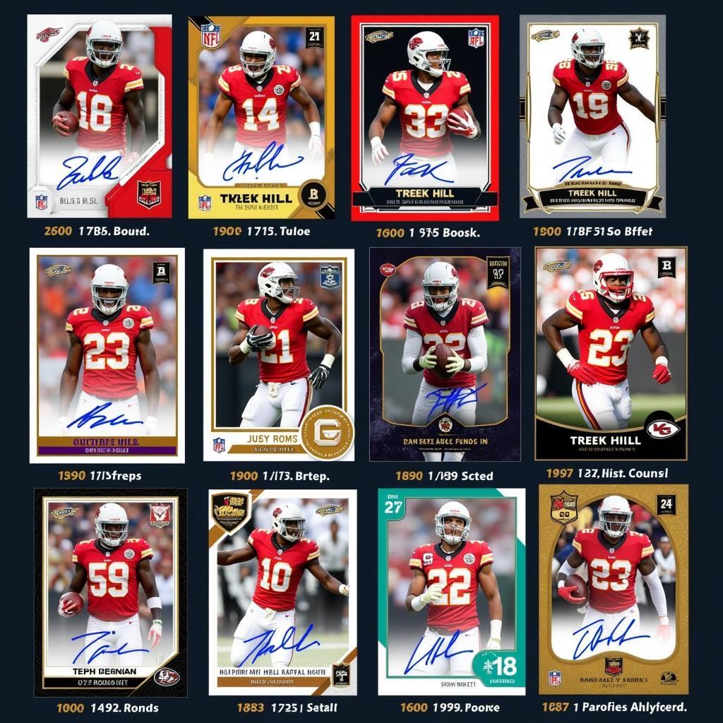 Tyreek Hill Rookie Card Variety