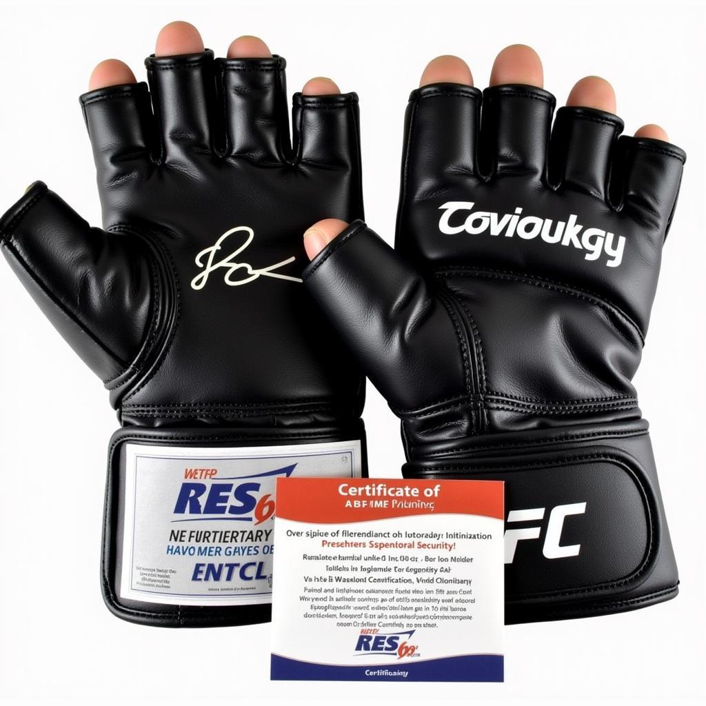 Verifying UFC Glove Signatures