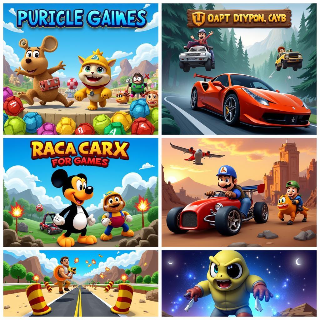 Variety of Games on Unblocked Gaming Websites