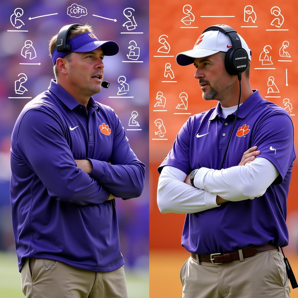 Coaching Strategies in UNH vs Clemson