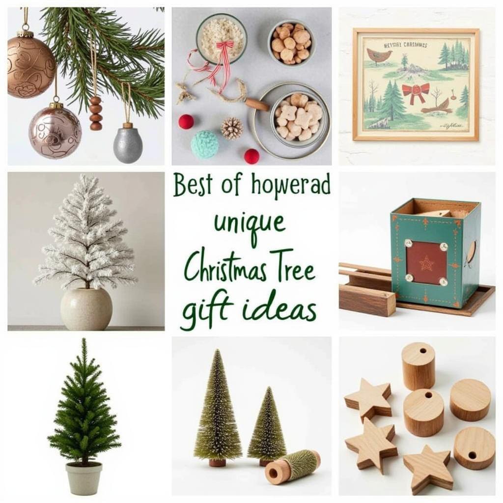 Unique Christmas Tree Gift Ideas: Handcrafted, Vintage & More