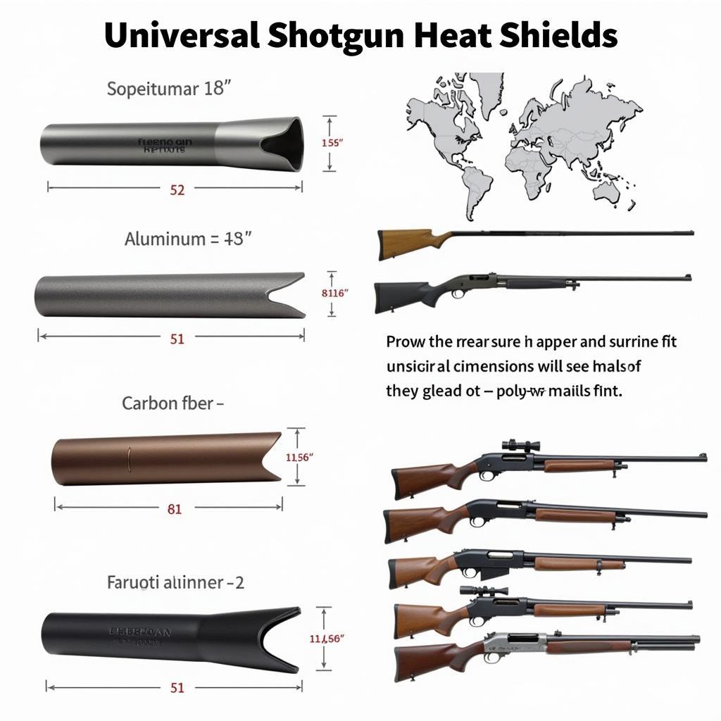 Types of Universal Shotgun Heat Shields