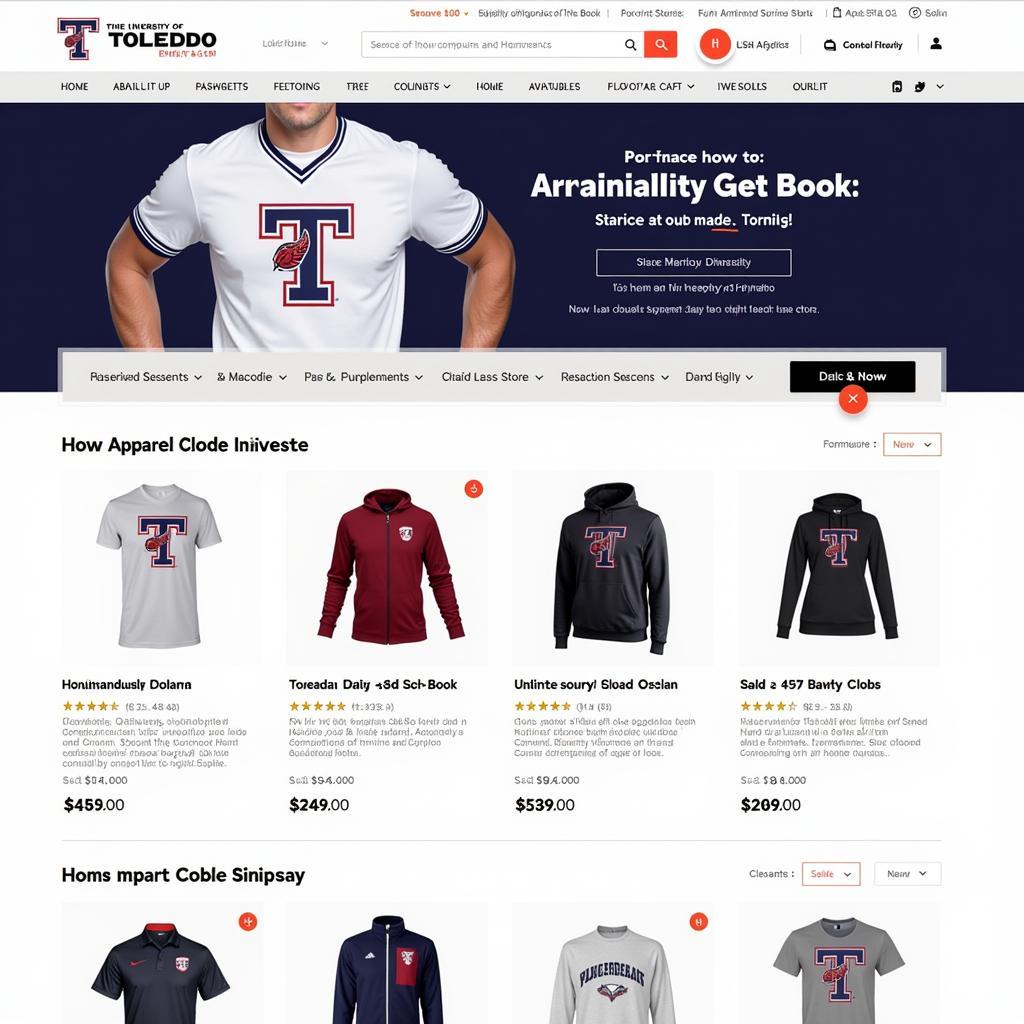 Shopping for University of Toledo Apparel Online