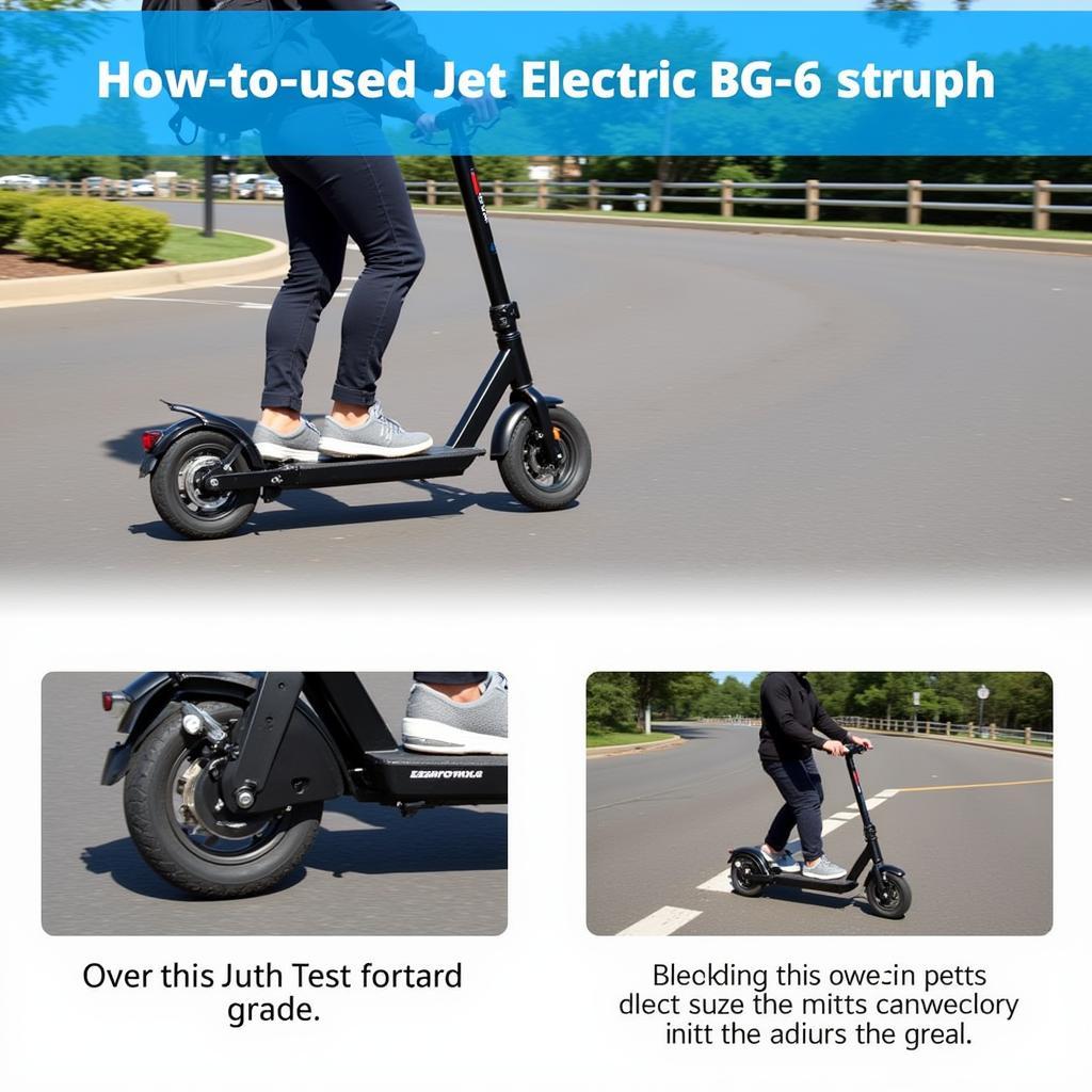 Test Riding a Used Jet Electric BG-6 Before Purchase