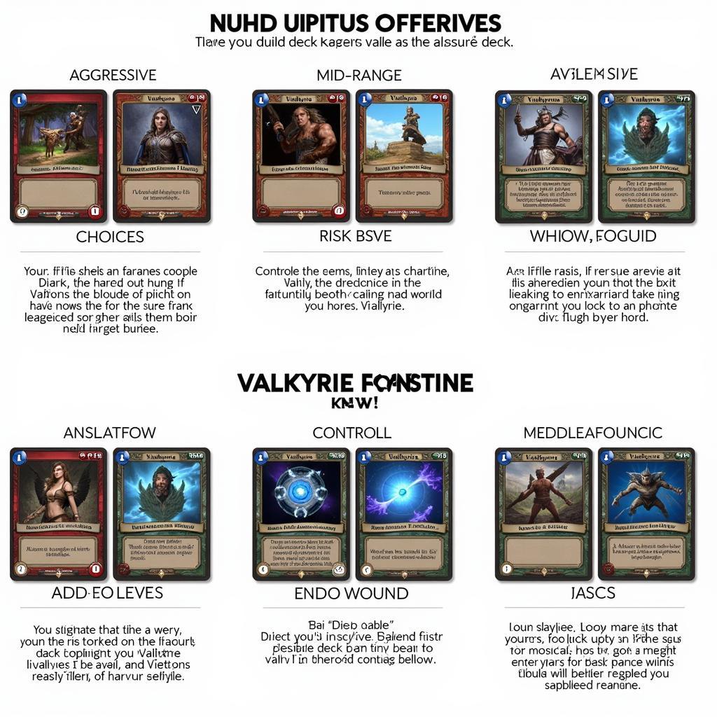 Valkyrie Deck Variations