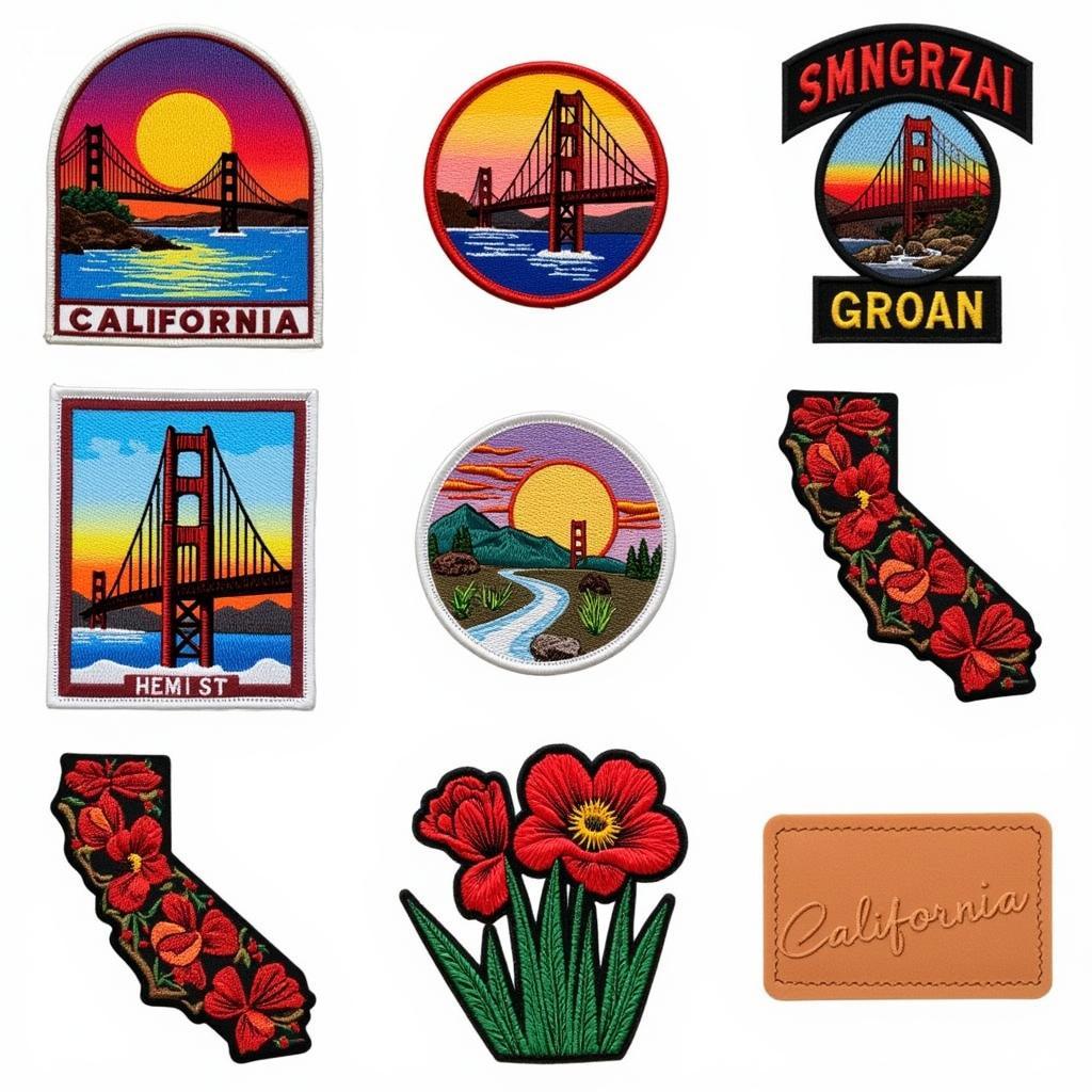 Different Types of California Patches