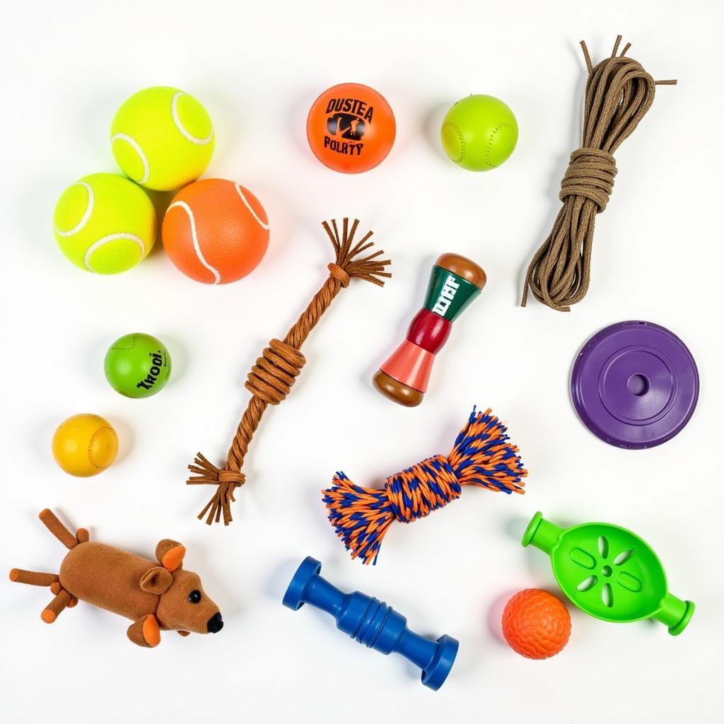 Assortment of Fetch Toys for Dogs