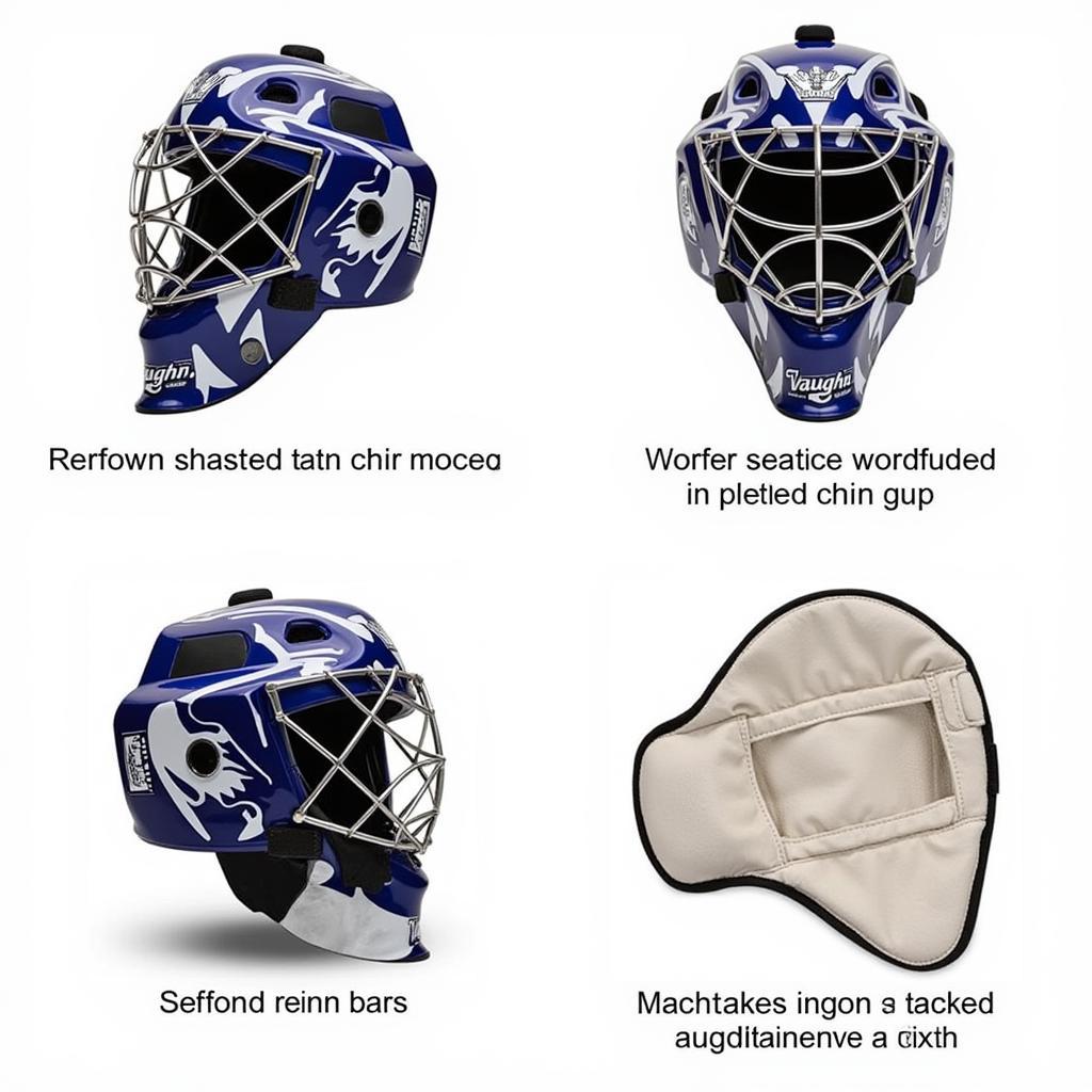 Vaughn Goalie Mask Protection Features