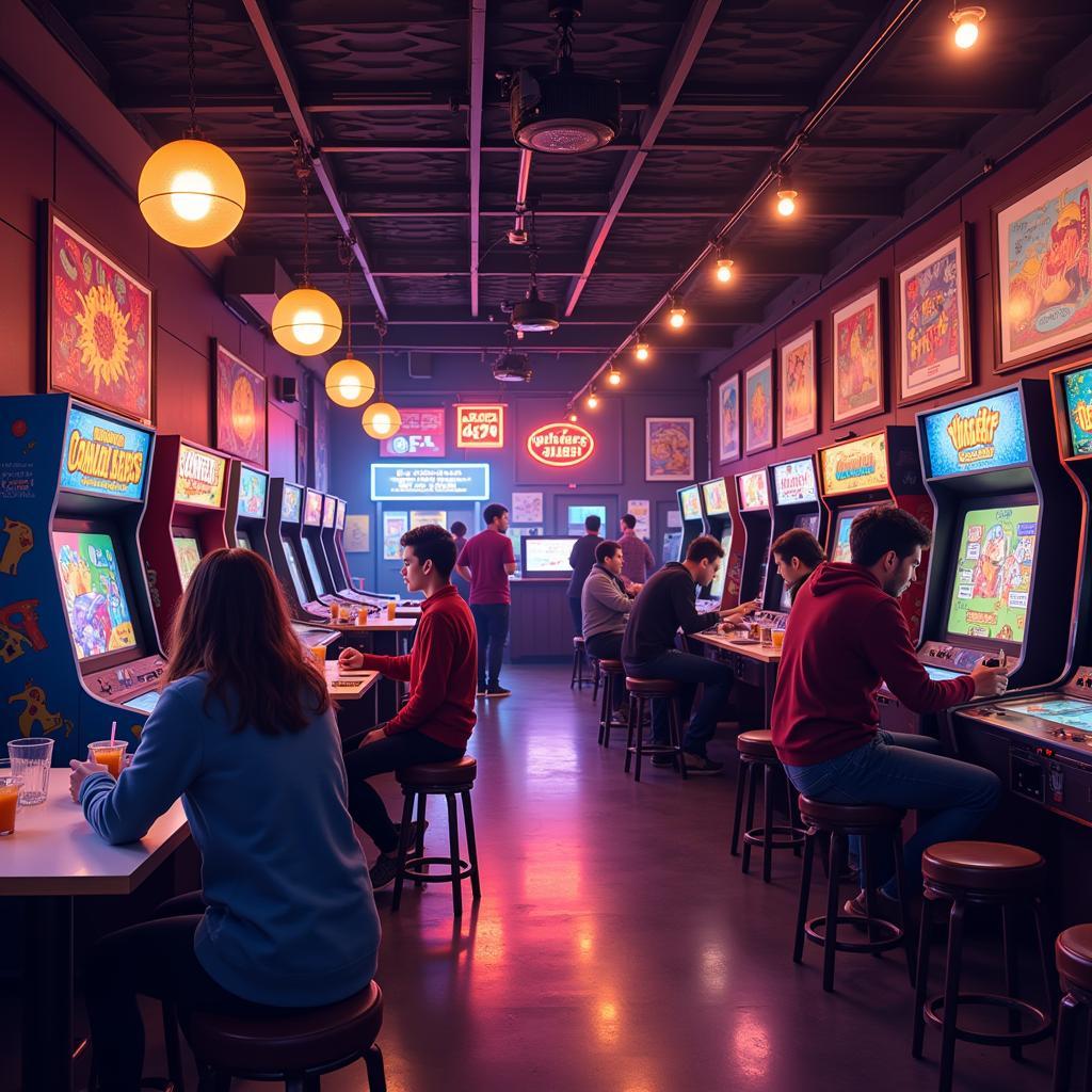 Ventures Arcade as a Social Hub