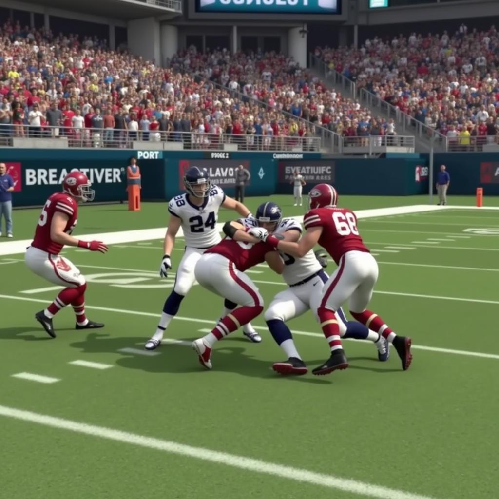 Madden 24 Inside Zone Play from Vertical Power Run Playbook