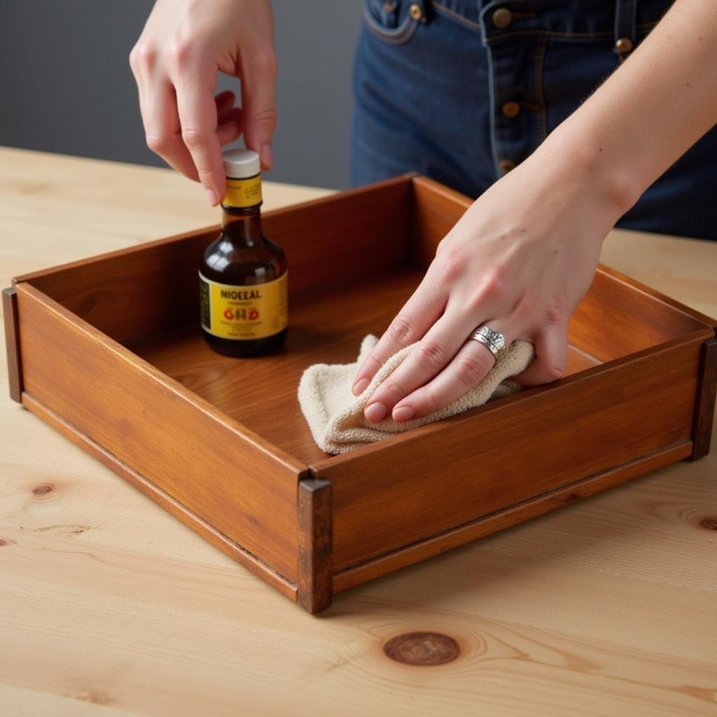 Caring for a Vintage Letter Tray