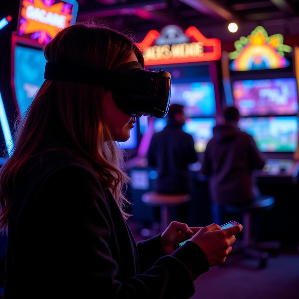 Virtual Reality Gaming at Jack's Arcade