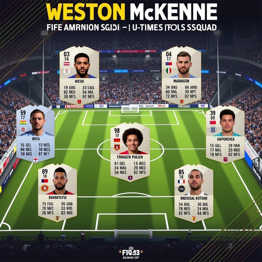 Weston McKennie FIFA 23 Ultimate Team Squad