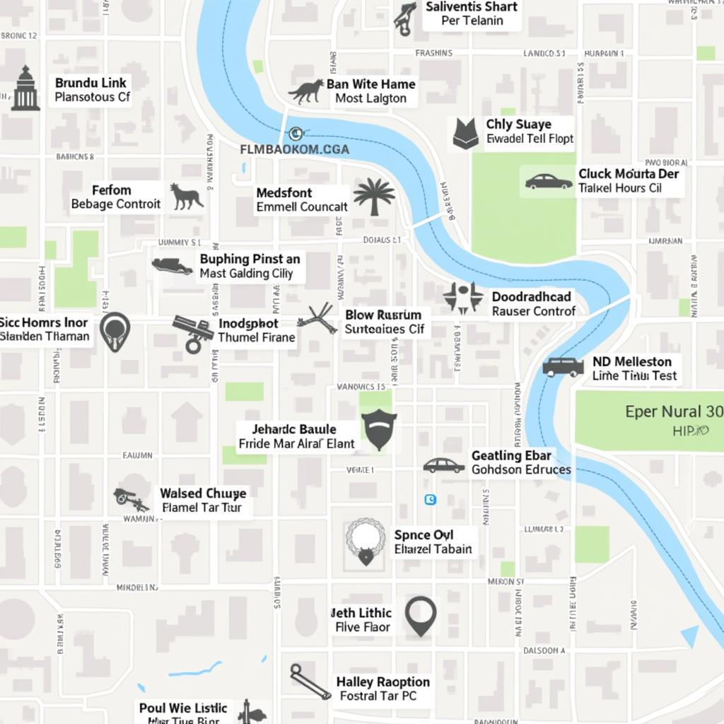 Wichita Mural Map