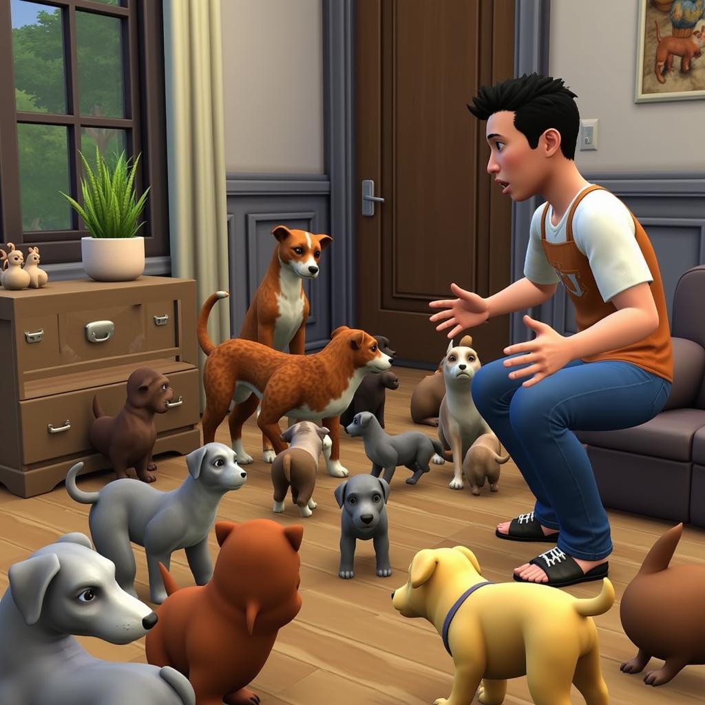 Challenges of Managing Pets in Sims 4 with WickedWhims