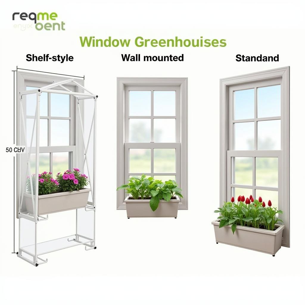 Different Types of Window Greenhouses for Sale