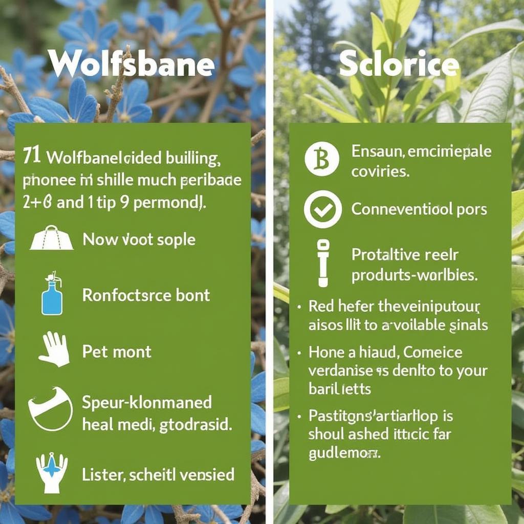 Handling Wolfsbane Safely