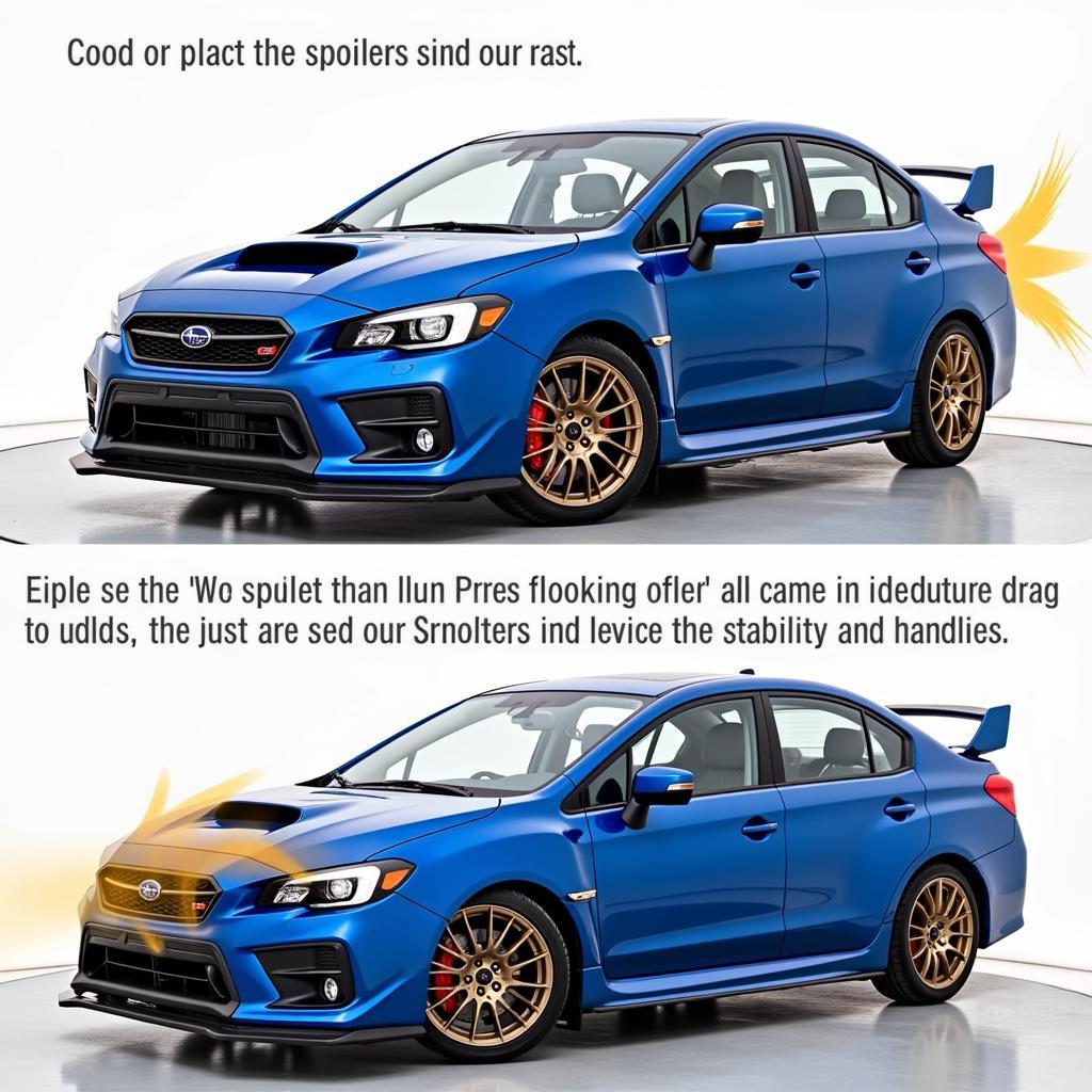 WRX Spoiler Aerodynamics Enhancement